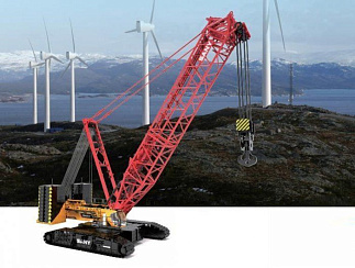 Гусеничный кран SANY SCC6500A