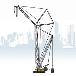 Гусеничный кран SANY SCC4000E