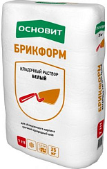 Клей Основит БРИКФОРМ Т-111 цветной кладочный раствор