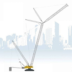 Гусеничный кран SANY SCC16000A