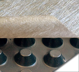 ISO-DRAIN 10 ГЕО (ISO-DRAIN 10 GEO) - УСИЛЕННАЯ ДРЕНАЖНАЯ МЕМБРАНА ИЗ ПОЛИЭТИЛЕНА ВЫСОКОЙ ПЛОТНОСТИ (HDPE).