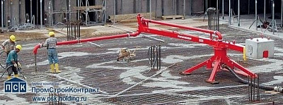 Распределительная стрела механическая круговая Putzmeister RV 12