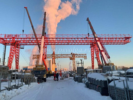 Козловой кран Shikaan двухбалочный 16т