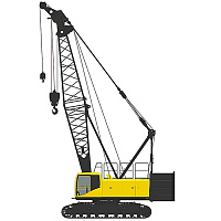 Гусеничный кран SANY SCC750E