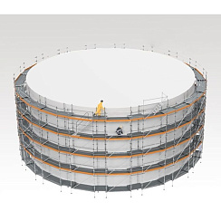 Строительные круговые леса PSK SCAFF SYSTEM