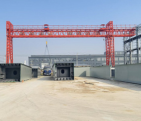 Козловой кран Shikaan однобалочный 10т